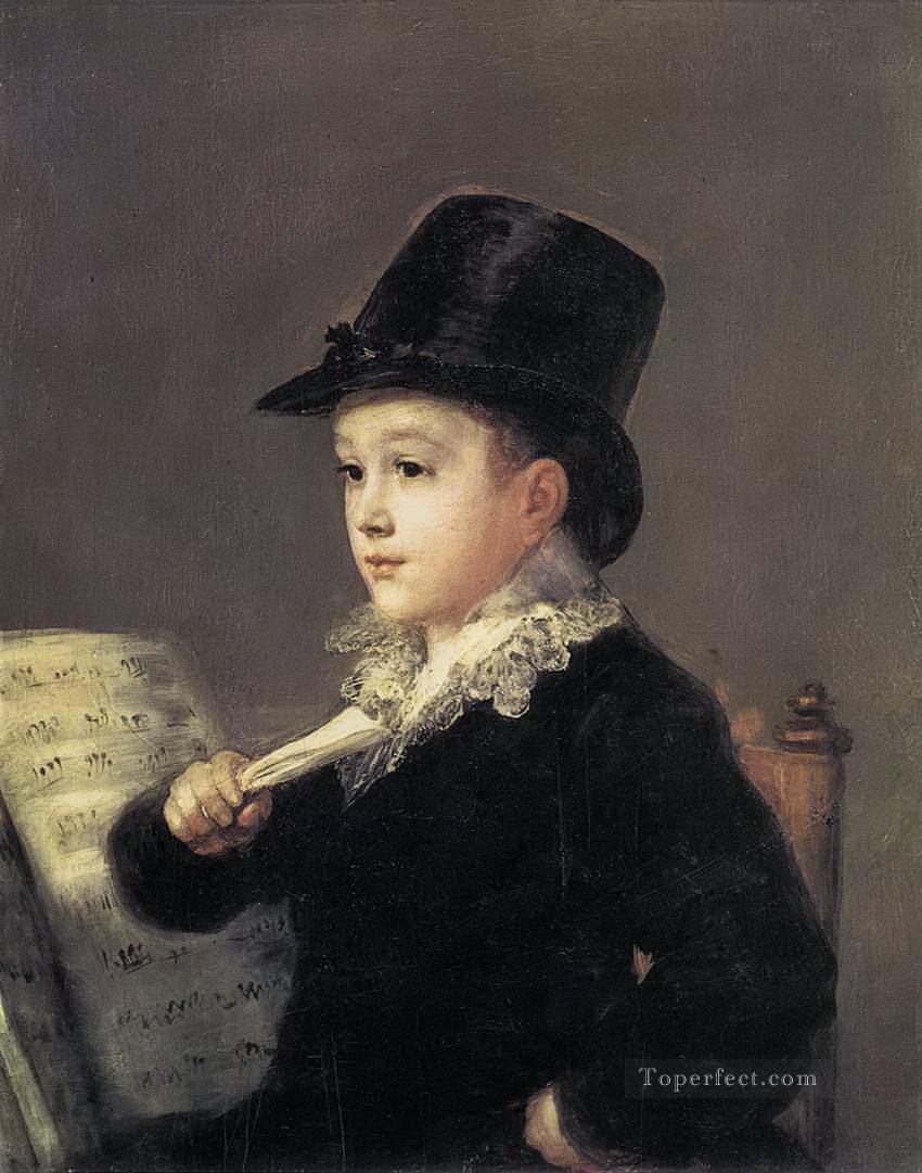 Retrato de Mariano Goya Francisco de Goya Pintura al óleo